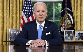President Joe Biden pauses before addresses the nation on the budget deal that lifts the federal debt limit and averts a U.S. government default, from the Oval Office of the White House in Washington, Friday, June 2, 2023. (Jim Watson/Pool via AP)