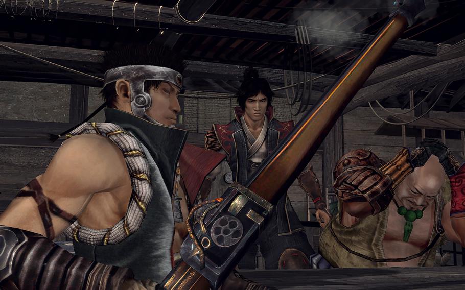 Players will meet a larger cast of support characters in Onimusha 2 such as Magoichi, left, and Ekei, right.