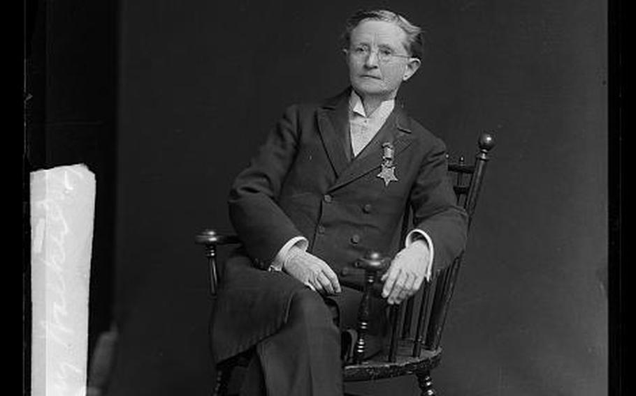 An undated photo of Dr. Mary Walker. On Friday, Aug, 25, 2023, the Army renamed Fort A.P. Hill in Virginia to Fort Walker to honor her — the service’s first female surgeon and Medal of Honor recipient from the Civil War.