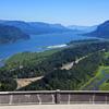 Columbia River Gorge from Vista House, Crown Point, near Corbett, Ore. 