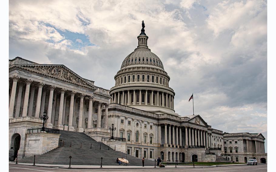 The U.S. Capitol building is seen on June 30, 2023, in Washington, D.C. President Joe Biden asked Congress on Thursday to approve $24 billion in emergency aid for Ukraine as previous U.S. funding for weapons and other support for the country’s war effort runs dry.