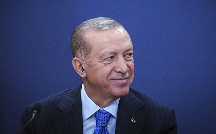 Turkey’s President Recep Tayyip Erdogan. 