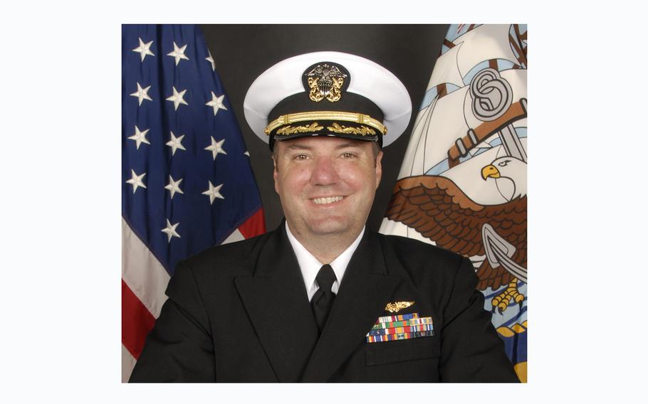 Navy Cmdr. William Coulter was relieved as commander of Electronic Attack Squadron 136 based at Naval Air Station Whidbey Island in Washington. The squadron is deployed on the USS Carl Vinson in the Western Pacific.