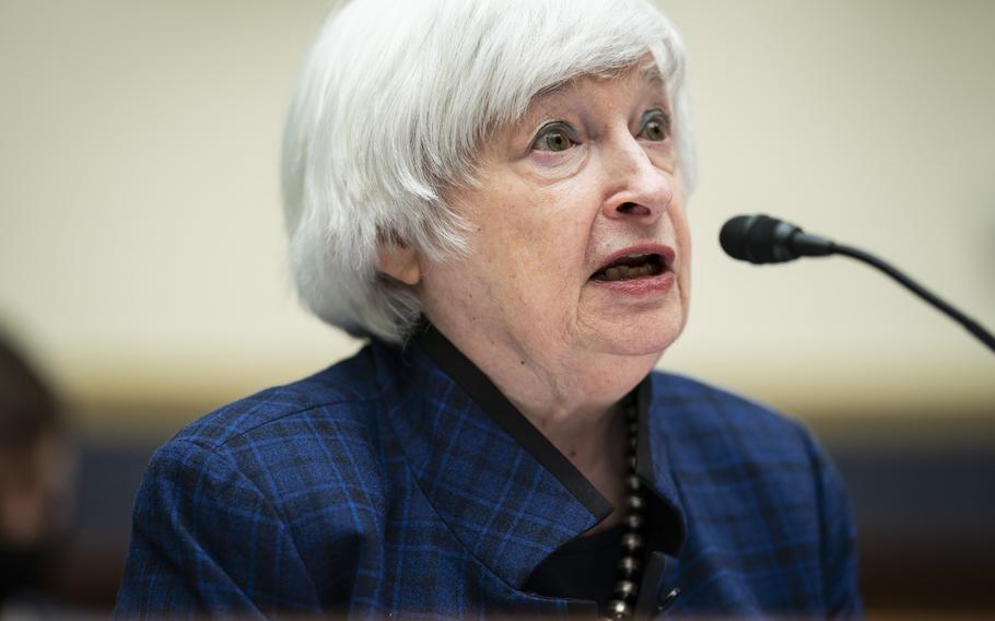 Treasury Secretary Janet Yellen.