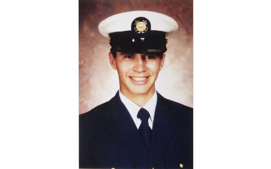 Coast Guard Seaman Apprentice William Flores was just months out of boot camp when his cutter, the USCGC Blackthorn, collided with a tanker near the entrance to Tampa Bay, Fla., in 1980. He stayed onboard, throwing lifejackets to his shipmates in the water. He died alongside 22 others, while 27 lived.                         
