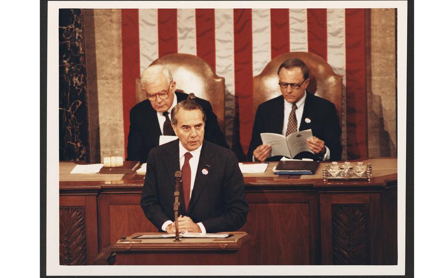 Senator Dole speaking to the Senate; June 1992