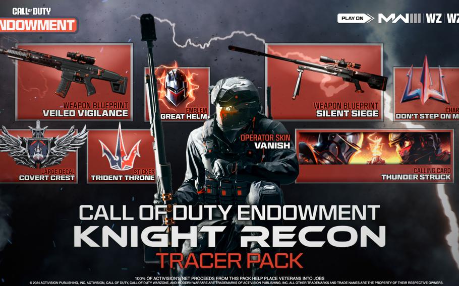 The new tracer pack available on Call of Duty’s marketplace
