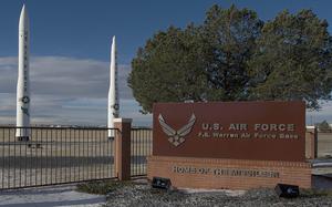 Francis E. Warren Air Force Base in Wyoming.