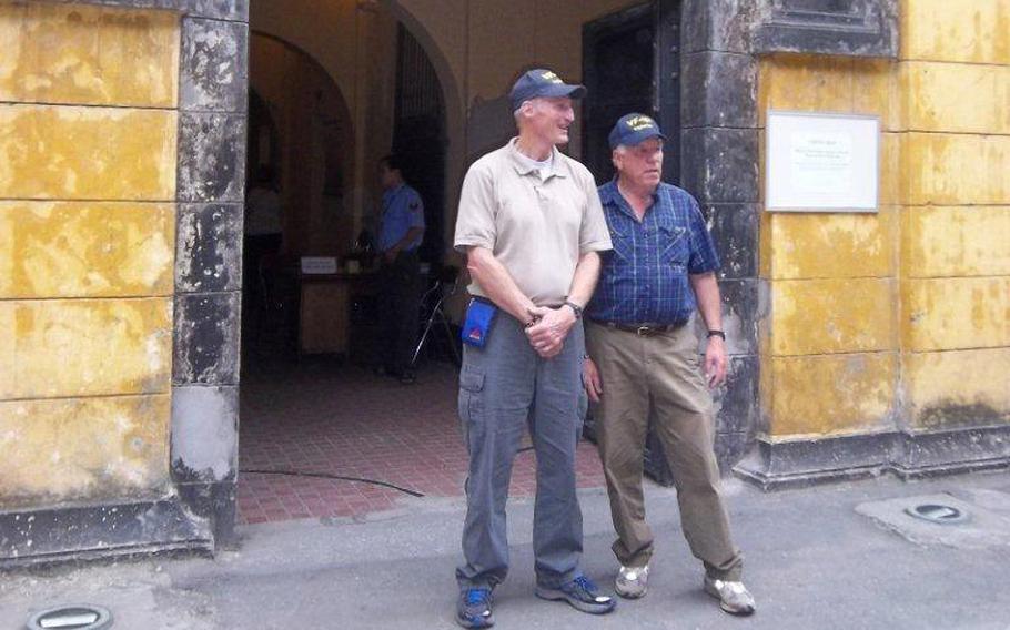 Capt. Ted Triebel, left, will be inducted into the Military Hall of Firsts on June 4, North Carolina Military Appreciation Day.