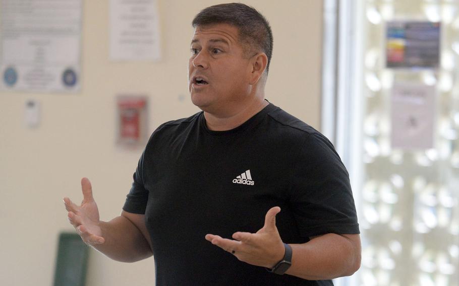 Tony Alvarado enters his third season as Kubasaki coach flush with skills players but needing to develop a line quickly.