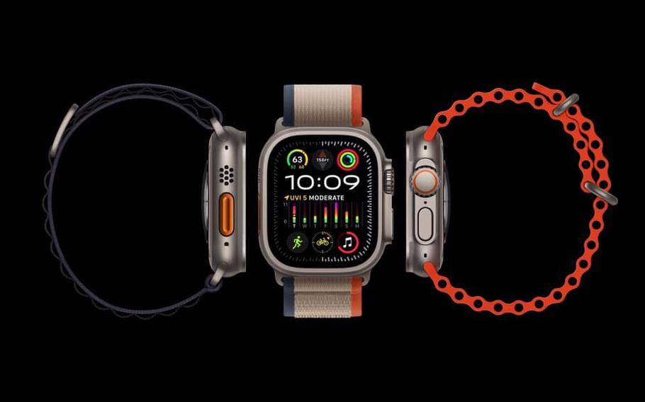 The Apple Watch Ultra 2, one of the watches that was banned from sales.