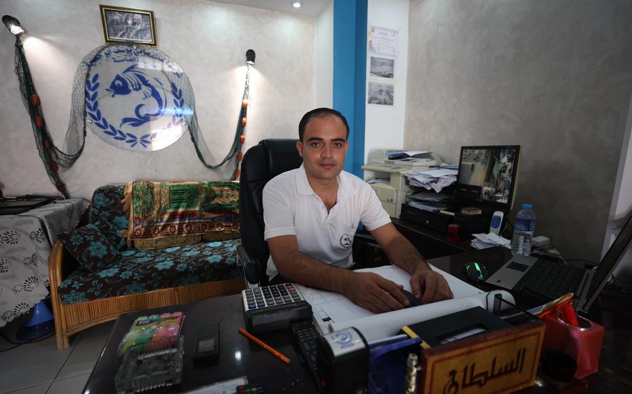 Gazan fish merchant Awni Abu Hasira had to wait nearly a week for a truck laden with 2,000 pounds of his seafood to cross into the West Bank.