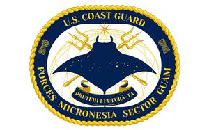 U.S. Coast Guard Forces Micronesia/Sector Guam unveiled a crest on Monday, Sept. 28, 2023, that incorporates elements of the Chamorro culture of Guam and the Mariana Islands. 