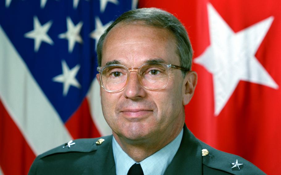 U.S. Army Maj. Gen. Roland Lajoie, March 15, 1990.