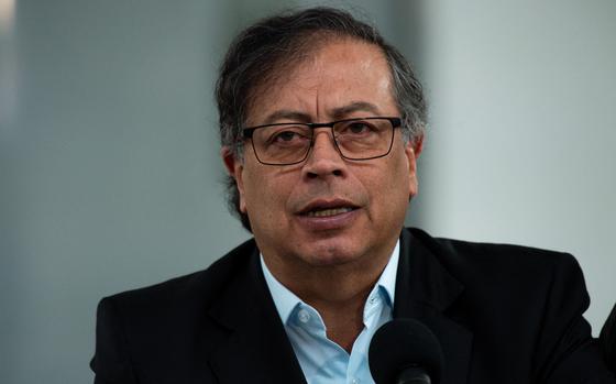 The Colombian president.