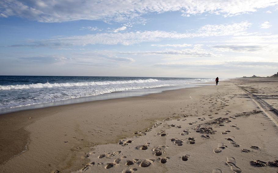Coopers Beach in Southampton, N.Y., is pictured on May 13, 2010. Coopers Beach has been ranked No. 3 on the list of the nation’s best beach for 2023, according to the annual ranking released May 18 by the university professor known as “Dr. Beach.” 