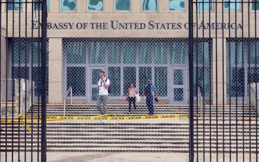 The U.S. Embassy in Cuba. 