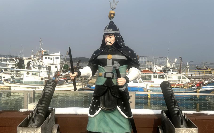 Jinpo Maritime Theme Park offers a blend of historical exhibits, military vehicles and scenic waterfront views.