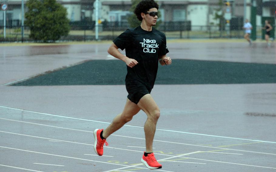 Senior Tyler Gaines helped Matthew C. Perry to a Far East cross country team title last fall, and is hopeful of leading the Samurai to similar feats this track and field season.