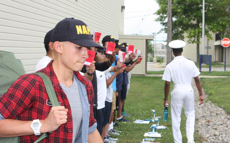 Students who attend the Naval Academy Preparatory School on Naval Station Newport arrive from all over the country for a 10-month course.