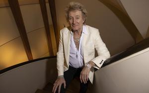 Rod Stewart poses for a portrait Feb. 7 in New York.