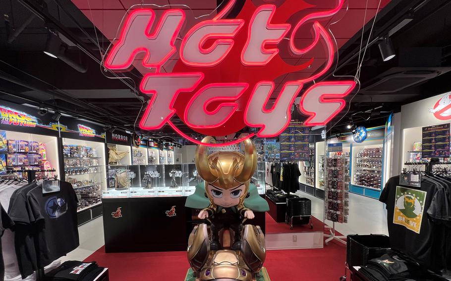 Toy Sapiens is the Hot Toys Tokyo flagship store in Shibuya ward. Established in 2000, Hot Toys is a high-end brand of collectibles with uncanny likenesses.