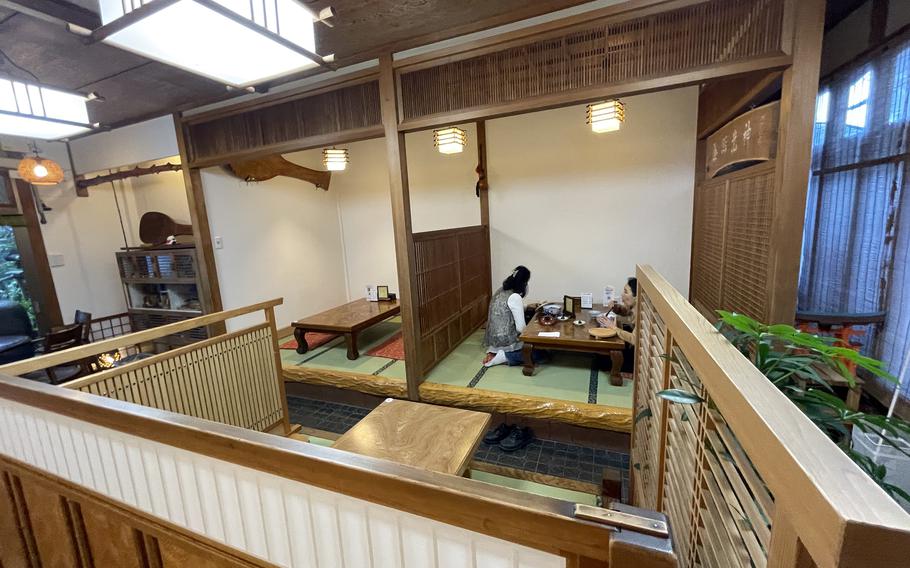 Fujitaya near Hiroshima, Japan, serves only one set meal, anago-meshi, which is conger eel on a bed of rice with three small side dishes.