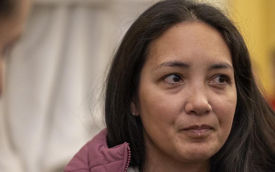 Christina Borcina, 43, is the daughter of an Air Force veteran who had met Carter.