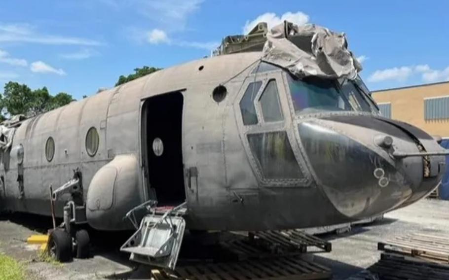 Army veteran Jeremy Thibodeaux launched The Arcane Project, Inc., a nonprofit aimed at providing for Gold Star families, and started a GoFundMe page to create a cabin out of a Chinook fuselage as a memorial and a space for reflection for veterans and families. The project aims to raise $40,000 to transport a CH-47 fuselage from Miami to Eunice, La. So far, it has raised more than $2,000.