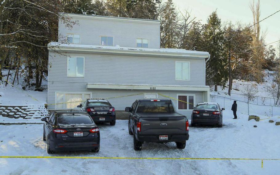 Moscow police found the bodies of four University of Idaho students at an off-campus rental home on Nov. 13, 2022.