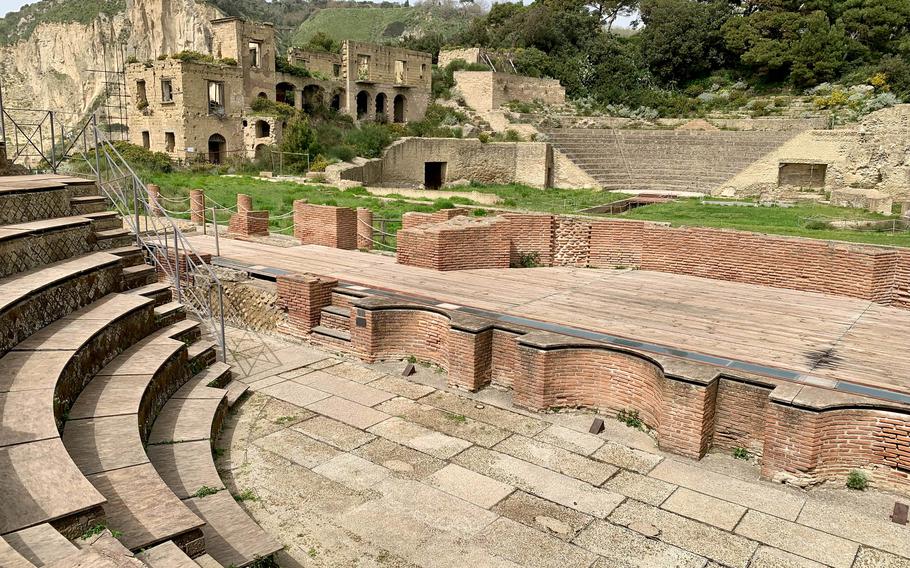 The Parco Archeologico del Pausilypon is home to an ancient villa built in the 1st century B.C. and owned by the first Roman emperor Augustus. Much of the villa is under the sea, but other structures are visible. 