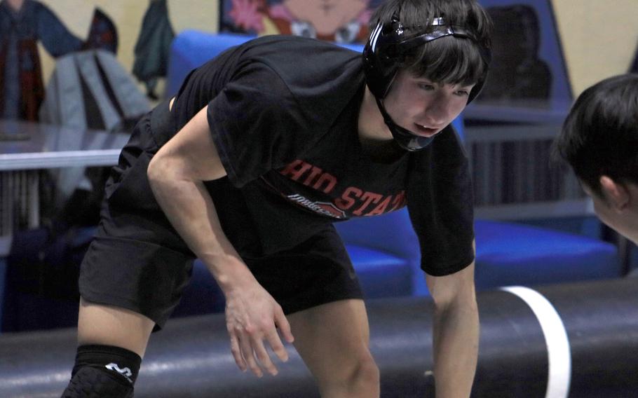 Junior Kyle Foerst will go at 141 pounds for Osan's wrestling team.