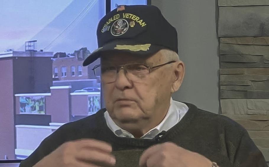 A video screen grab shows retired Col. Milt Toratti during an interview posted on Thursday, Dec. 29, 2022.