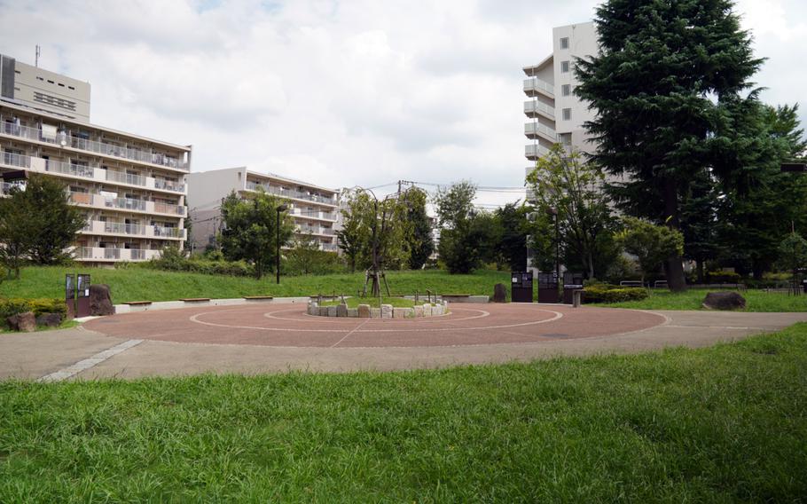 Musashino Central Park, pictured here on Sept. 15, 2023, in western Tokyo was home to the Nakajima aircraft factory before it became the Green Park Housing Annex for U.S. military families.