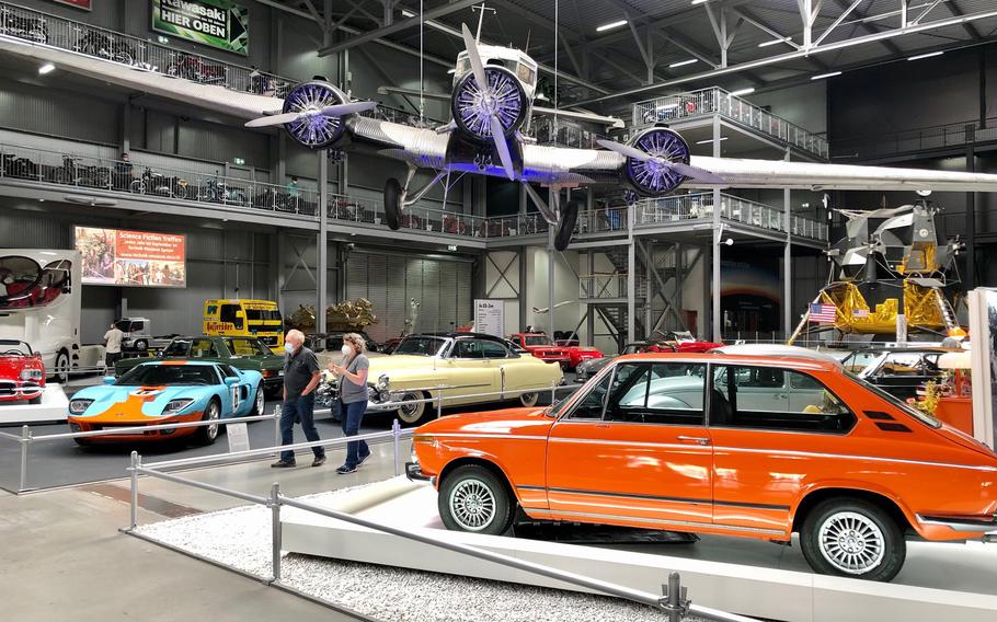 In addition to aircraft, the Technik Museum Speyer in Germany features a huge collection of classic cars and other vehicles.