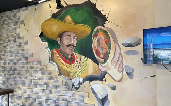 Casa Burrito offers tasty Mexican staples just outside Osan Air Base, South Korea. 