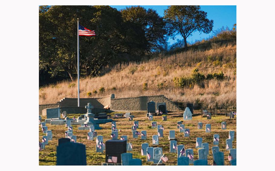 Mare Island Naval Cemetery in Vallejo, California.