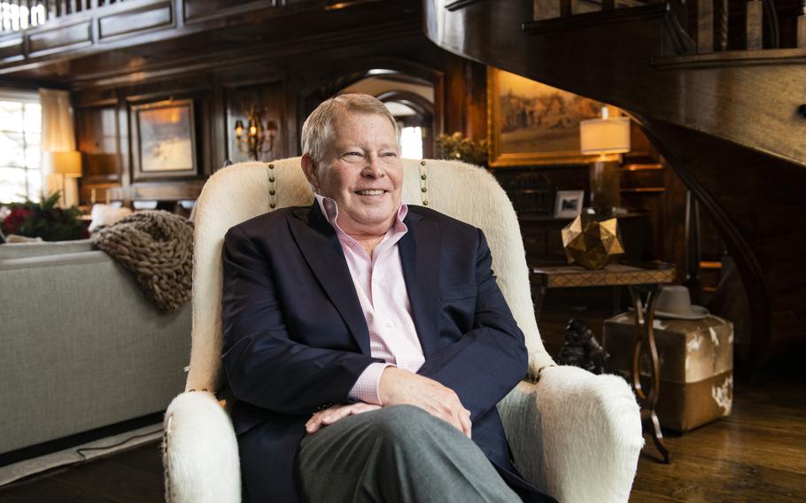 Michael Luttig at his home in Vail, Colo., in December, six months after his testimony before the House committee investigating the Jan. 6, 2021, attack on the U.S. Capitol. 