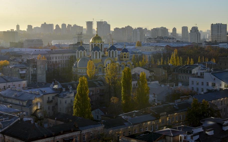 St. Volodymyr’s Cathedral serves as a center for the Ukrainian Orthodox Church in Kyiv, Ukraine.