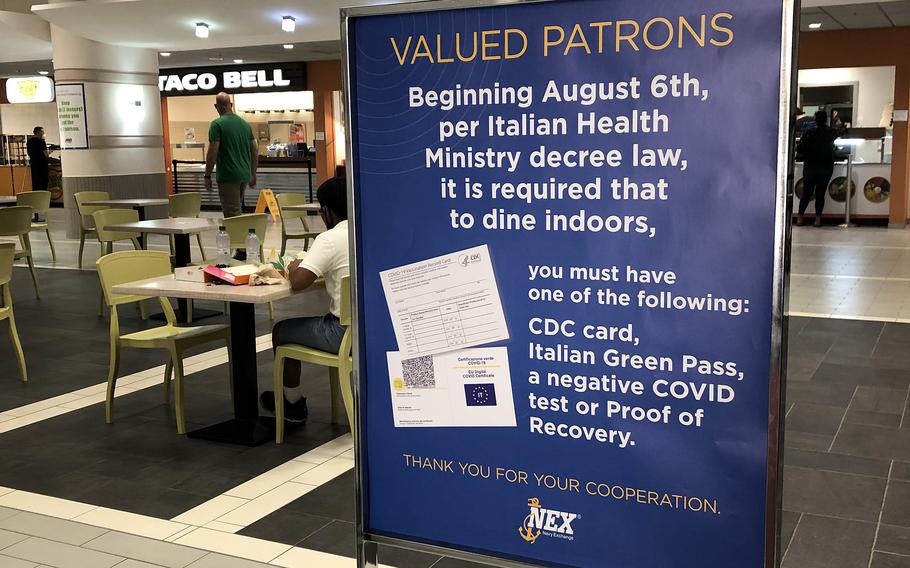 Since July, Italy has increased restrictions to enter restaurants, bars, gyms, cinemas and other venues in an effort to encourage people to get vaccinated. Next week, tighter controls go into effect that allow only the vaccinated or people who can prove recovery from the virus entry into those establishments, effectively banning the unvaccinated from most public places. 