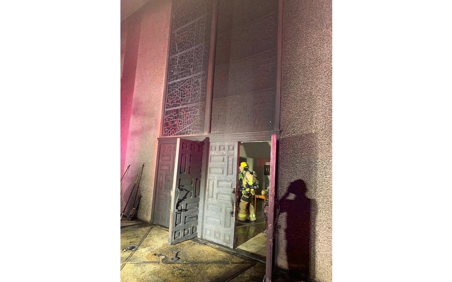 Congregation Beth Israel leaders say an arson attack caused 50,000 in damage to the synagogue. Local and federal authorities have charged an 18-year-old Texas State Guard member and Texas State University student with the crime.