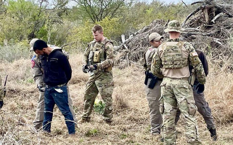 Texas Gov. Greg Abbott authorized Texas National Guard troops to arrest anyone breaking state laws as part of a mission to curb crime at the state’s border with Mexico. Maj. Gen. Thomas Suelzer said Tuesday that he is looking at how to continue that mission with less troops and less cost. 