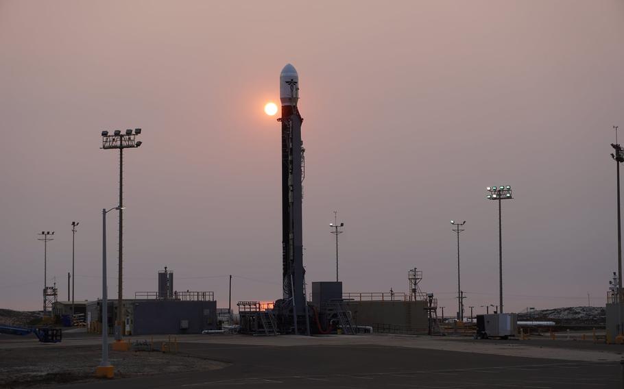 The rocket, Alpha, to launch from Vandenberg Space Force Base’s SLC-2 launch site, will be startup company Firefly Aerospace’s first rocket launch.