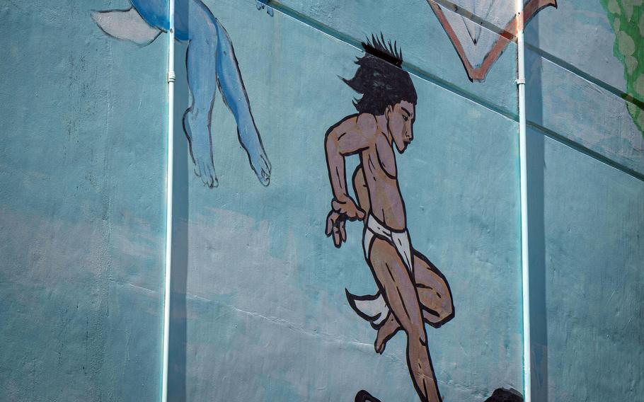 A Guam street mural photographed on Jan. 18, 2023.