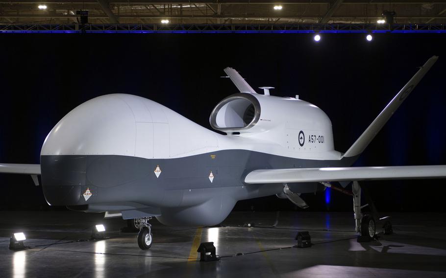 The MQ-4C Triton provides real-time intelligence, surveillance and reconnaissance over ocean and coastal regions, according to Northrop Grumman.