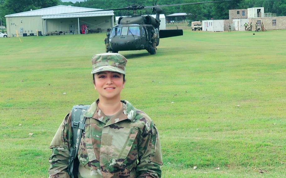 Air Force Reserve Senior Airman Sakshi Hans, who is also an Army veteran, has had difficulty getting answers from a military help line run by U.S. Citizenship and Immigration Services. When she called to find out why her mother’s green card application is four months overdue, it took 10 tries to reach an agent only to be told to wait four weeks, and then try to call again.