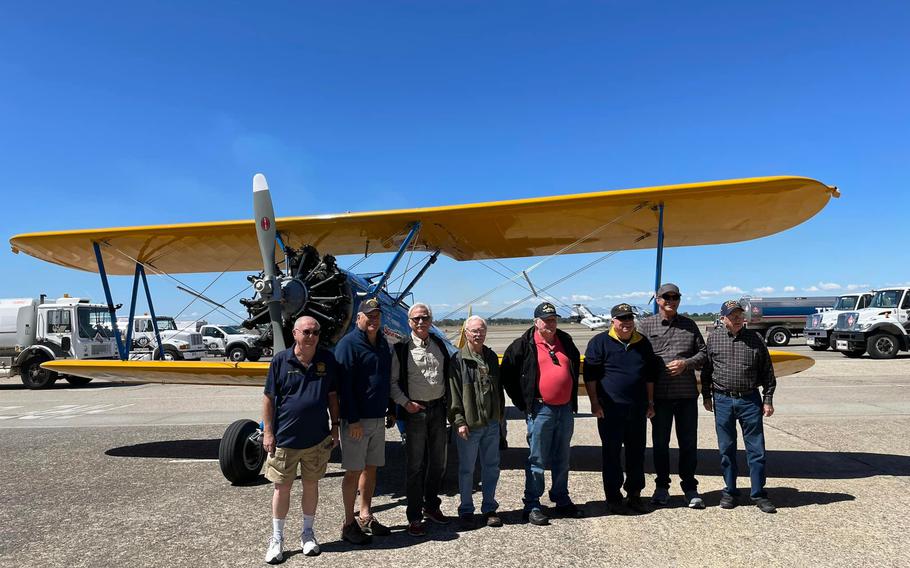 The sky was the limit Wednesday at Chico Municipal Airport in California as eight Vietnam veterans got to ride like the wind, courtesy of Dream Flights.
