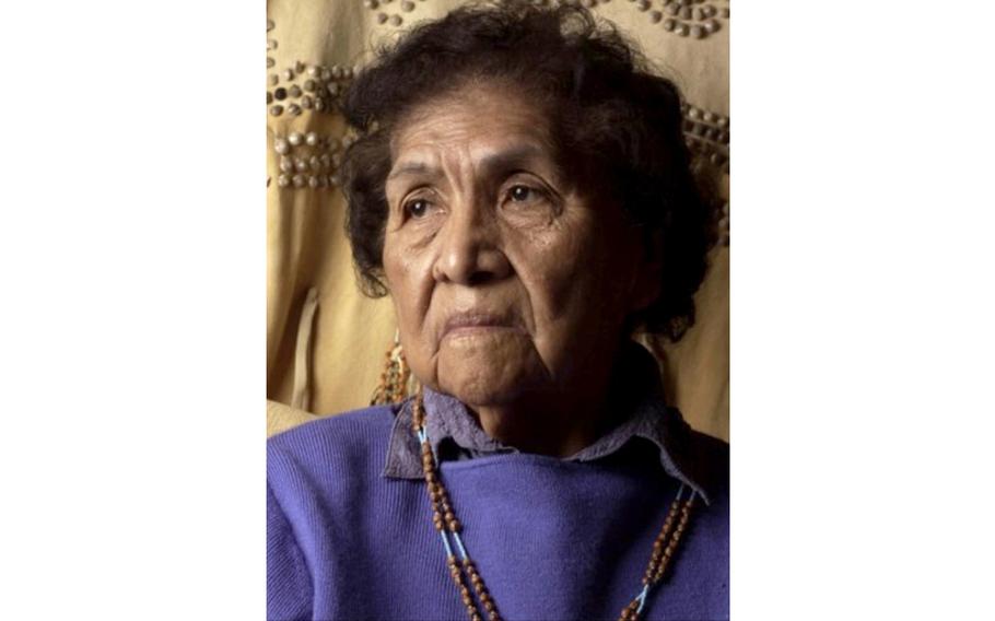 Mae T. Parry — an elder and historian of the Northwestern Band of the Shoshone Nation — wrote of the Bear River massacre that killed roughly 350 members of her tribe. She’s the granddaughter of Chief Sagwitch, who survived the massacre.