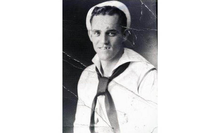 Navy Fireman 2nd Class Ralph Curtis Battles, 25, was on board the USS Oklahoma Dec. 7, 1941.