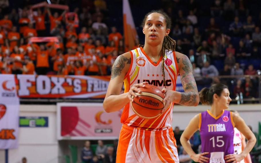 Brittney Griner playing for UMMC Ekaterinburg in 2019. A generation of WNBA stars has come through a city closer to Siberia than Moscow. And for many, the camaraderie and the world-class peers have helped make playing for UMMC Ekaterinburg one of the greatest experiences of their careers.